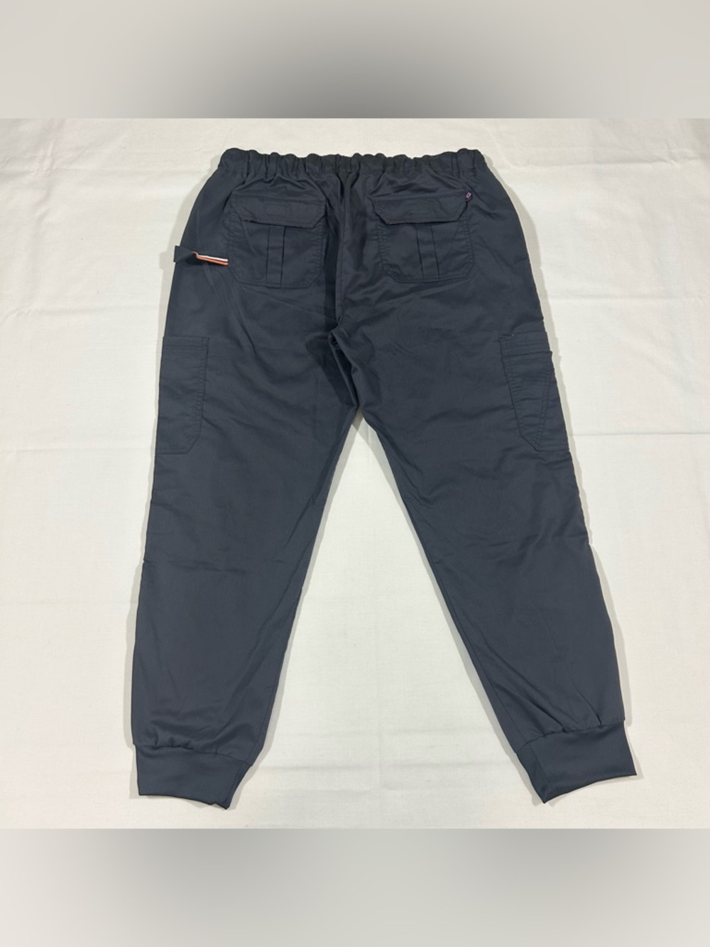 Koi Womens XL Scrub Jogger Cargo Pants Drawcord Nurse Uniform Gray - Picture 5 of 8